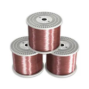 Línea Ccam más vendida 0,12 0,16 0,2 0,27mm 0,3 0,5 0,7 0,8 1,5mm Aluminio revestido de cobre Magnesio 10% Cca Ccam Wire