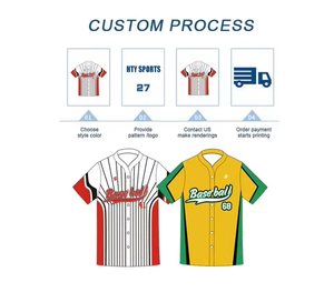 Jersey Baseball Softball Sublimasi Custom Bahan Bernapas Cepat Kering Jersey Ungu Sublimasi Personal untuk Olahraga - Product Image 3
