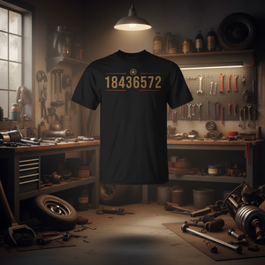 T-shirt vintage 18436572 Firing Order Small Block per papà e nonno Premium - Product Image 3