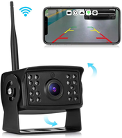 Système de caméra de recul numérique AHD avec 18 LED infrarouges pour téléphone mobile iOS Android, Wifi sans fil, caméra de recul étanche