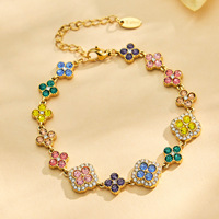 Bracelets ajustables en acier inoxydable 316L plaqué or PVD 18 carats, résistants au ternissement, pour femmes