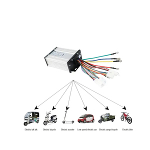 Entrepôt du Vietnam 48V 60V 45A contrôleur de moteur à courant continu sans balais cyclomoteur électrique scooter contrôleur de vélo électrique pour véhicules - Product Image 6