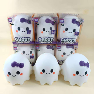 Vente Flash Transfrontalière : Jouet Squishy Fantôme d'Halloween en TPR à Rebond Lent, Anti-Stress et Décompression, Boîte Mystère, Cadeau - Product Image 3