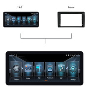 Écran tactile Android de 12.3 pouces, Navigation GPS, image inversée à 360 degrés, MP5, systèmes électriques automatiques, lecteur DVD de voiture pour Fiat EGEA