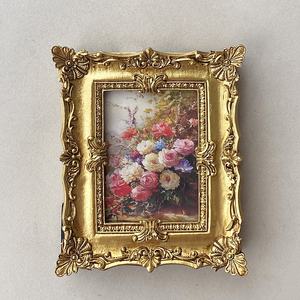 Cadre <span class=keywords><strong>photo</strong></span> en résine dorée <span class=keywords><strong>de</strong></span> style victorien <span class=keywords><strong>personnalisé</strong></span>, cadre <span class=keywords><strong>photo</strong></span> baroque doré pour la décoration <span class=keywords><strong>de</strong></span> bureau, maison, bureau - Product Image 2