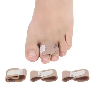 أداة تقويم أصابع القدم، مصحح إبهام القدم المتأرجح (Hallux Valgus)، ضمادة فاصلة للأصابع، جبيرة لف قابلة للتعديل للعناية بالقدم - Product Image 3