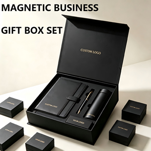 Caja de Regalo Personalizada al por Mayor para Empresas, Set de Cuaderno de PU con Logotipo Personalizado para Recuerdo de Eventos Empresariales, Caja de Regalo Empresarial - Product Image 1