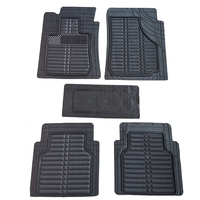 Tapis de sol de voiture en caoutchouc PVC antidérapant universel, tapis de sol de véhicule Durable, vente en gros, 2022