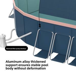 <span class=keywords><strong>Piscine</strong></span> gonflable d'extérieur en PVC pliable, épaisse, résistante à l'usure, grande <span class=keywords><strong>piscine</strong></span> familiale, fête, villa, personnalisation - Product Image 2