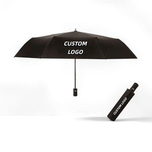 Paraguas Plegable Triple Automático, Resistente al Viento, con Protección UV, para Días Soleados y Lluviosos, con Logotipo/Color Personalizado, Venta al Por Mayor - Product Image 1