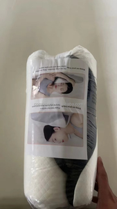 Bướm trắng cổ tử cung gối với bộ nhớ bọt cổ hỗ trợ Ergonomic thiết kế tùy chỉnh biểu tượng tùy chọn cho khỏe mạnh ngủ - Product Image 6