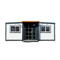 Maison de casas modulaire de 20 pieds conteneur extensible préfabriqué de 40 pieds conteneur en acier pliable de 30 pieds maison de conteneur extensible