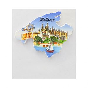 Mapa de Mallorca Impreso en 3D con Resina, Forma Personalizada, Recuerdos y Regalos para el Hogar de España, Madrid - Venta al por Mayor de Impresión 3D en Epoxi - Product Image 3