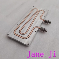 Nouvelle plaque de refroidissement liquide en cuivre et aluminium pour énergie renouvelable
