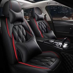 ชุดหุ้มเบาะรถยนต์หนัง PVC แบบครบชุด 10 ชิ้น สำหรับรถยนต์ Accent Luxury All-Season Universal พร้อมปลอกหมอนอิง LCRTDS - Product Image 2