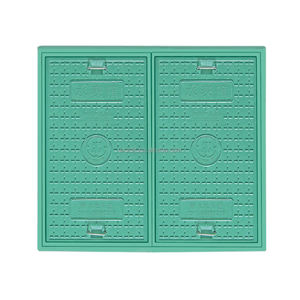 Pelat penutup Trench kabel Resin komposit, pelat penutup elektrik, penutup lubang saluran pembuangan persegi panjang - Product Image 3