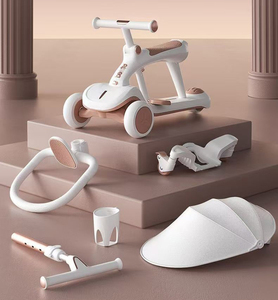 Trottinette pour enfants de <span class=keywords><strong>1</strong></span> à 12 ans, modèles pliants à pédales pour garçons et filles, voiture à bascule pour bébé 5 en <span class=keywords><strong>1</strong></span> avec lumière et musique - Product Image 4