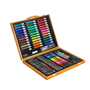 14 Piezas De De Pintura De Acuarela Y Medias Bandejas, Caja De Lata De