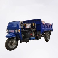 Tricycle utilitaire diesel à châssis renforcé pour le transport agricole et minier en Afrique du Sud - Vente chaude usine