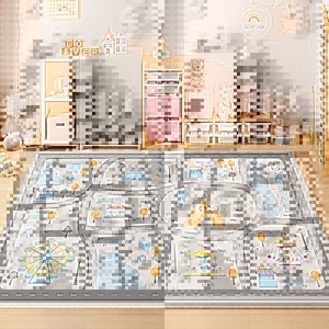 Dòng mới trang trí phòng trẻ em phòng ngủ nhà đọc khu vực bò Thảm mùa đông - Product Image 3