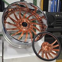 RCSR Llantas de Aleación de Aluminio de 22 24 26 28 30 Pulgadas, 5x114.3 5x112 5x120 6x139.7, para Mustang, Chevy, Camaro, etc.