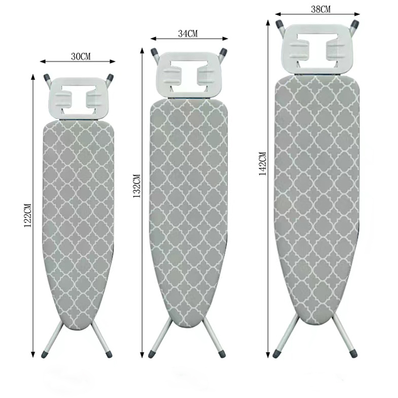 Andeya-Tabla de planchar profesional de alta calidad, plancha plegable con almacenamiento