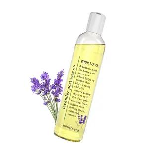 Oem Lavendel Pre & Post-Wax Olie Wax Kalmerende Behandeling Mung Bean Schone Huid Kalmer & Wax Residu Verwijderaar Olie