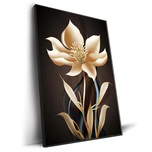 Cheap Price Modern Art Flower Painting Wall Pictures Custom Poster Prints For Living Room