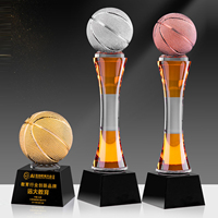 Trofeo Deportivo Personalizado para Baloncesto, Golf, Fútbol, Trofeo de Cristal, Premio de Resina y Cristal