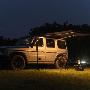 Auvent latéral en aluminium réglable pour voitures pour le camping et le tout-terrain Support de tente sur le toit durable pour hayon inclus - Product Image 6