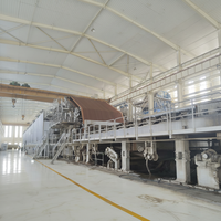 Equipo de alta calidad para línea de producción de papel Kraft, envoltorio corrugado de algodón pequeño, máquina para hacer rollos de papel Kraft