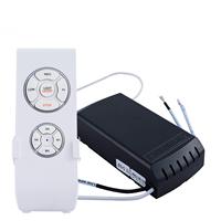 Ventilador de techo universal de tres velocidades, luz de Control remoto, receptor, ajuste de velocidad, temporizador, interruptor, hogar inteligente, compatible, rango de 30m