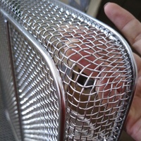 Panier de stérilisation en treillis métallique tissé en acier inoxydable