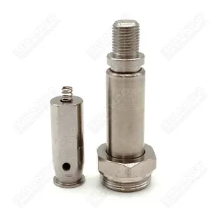 PU220 PU225 gruppo tubo pistone armatura elettrovalvola con tubo guida e nucleo in ferro per bobina solenoide 0543 0545