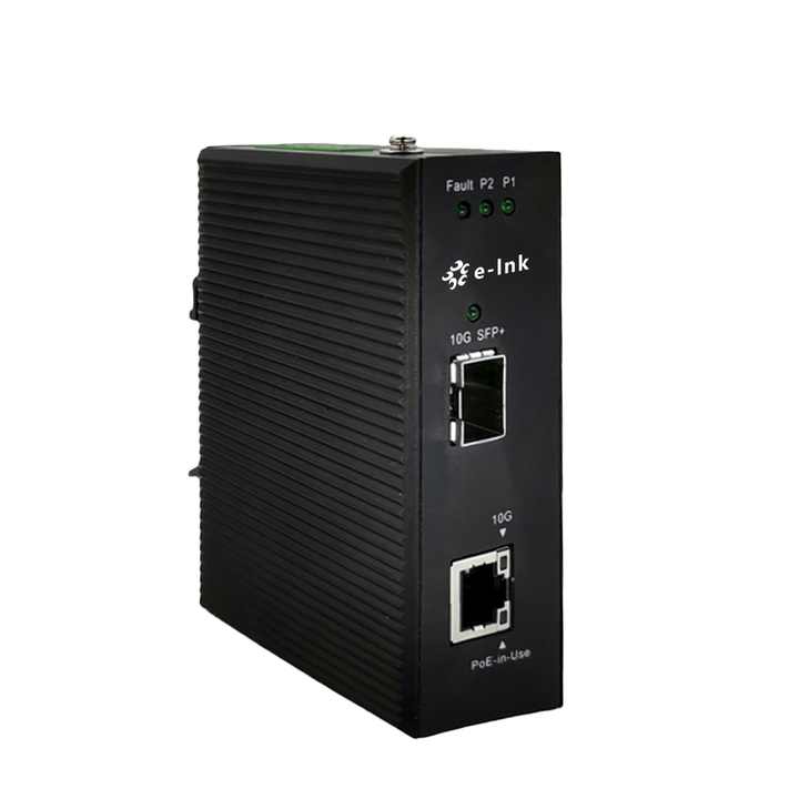10ギガビットファイバー to 10G銅線UTPイーサネットメディア 