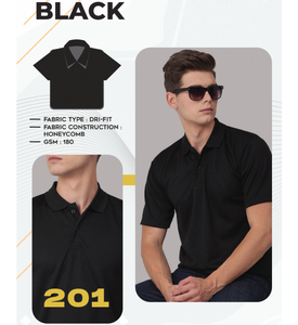 เสื้อยืดผ้ารังผึ้งสำหรับผู้ชาย 180 GSM ผ้าแห้งเร็ว เนื้อผ้านุ่ม เสื้อยืดสำหรับออกกำลังกาย วิ่ง และใช้ในชีวิตประจำวัน - Product Image 3