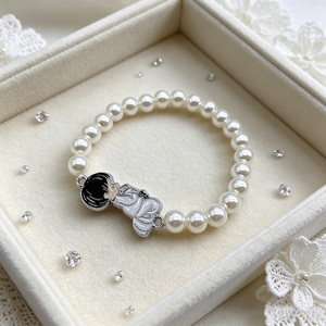 PULSERA de Graduación Hecha a Mano, Brazalete de Comunión de Plástico para Niños, Cuentas de Perlas, Amuleto Religioso, Exquisito y Elegante Juego de Regalo, 12 Piezas en Bolsa - Product Image 5