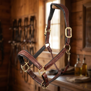 Harnais en cuir équestre de designer pour les marques d'équipements équestres de luxe de Divine International Uttar Pradesh - Product Image 1