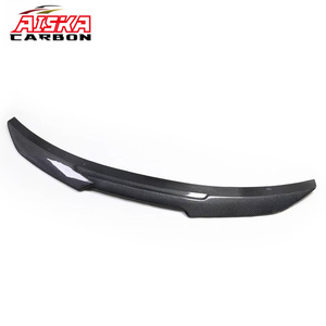 สปอยเลอร์หลังคาร์บอนไฟเบอร์แบบติดตั้ง AISKA PSM สีดำเงา สำหรับรถยนต์ <span class=keywords><strong>Mercedes</strong></span>-Benz <span class=keywords><strong>S</strong></span> Class W223 AMG S63 S65 ปี <span class=keywords><strong>2021</strong></span>+ - Product Image 4