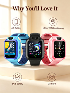 Reloj Inteligente para Niños W11 4G con Pantalla de 128x128, WiFi, Rastreador LBS, <span class=keywords><strong>SeTracker2</strong></span>, Magnético, Resistente al Agua, Reloj Telefónico para Niños - Product Image 4