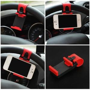 Support de fixation universel pour téléphone portable sur volant de voiture, GPS, clip pour téléphone sur volant/support de téléphone sur volant - Product Image 4