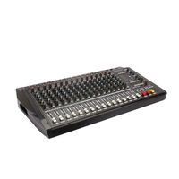 Console de mixage audio professionnelle pour DJ, 350 W, 16 canaux, pour usage professionnel