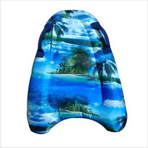 Tabla de Surf Inflable de Camuflaje con Asa, Flotador Inflable para <span class=keywords><strong>Piscina</strong></span>, Tapete de Playa de PVC para Niños en el Mar, 72 x 52 x 15 cm - Product Image 4