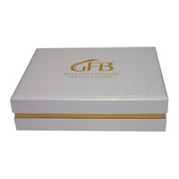 Emballage de vêtements en papier kraft rigide écologique, boîte pour t-shirt, logo personnalisé, feuille d'or, biodégradable, recyclable