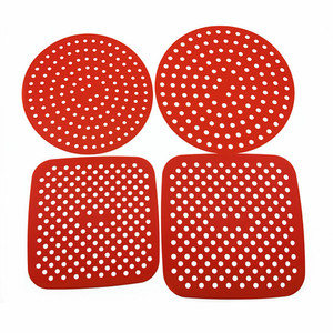 Custom Reusable <b>Air</b> <b>Fryer</b> <b>Liners</b>, Non-Stick & Easy to Clean Silicone <b>Air</b> <b>Fryer</b> Mats - Product Image 1