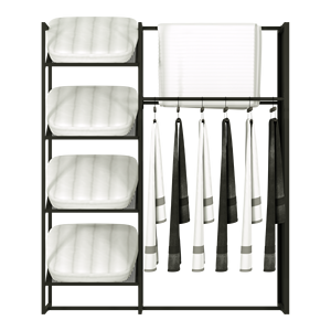 Vật Liệu Kim Loại Lưu Trữ Giá Cửa Hàng Bán Lẻ Kệ Chăn Quần Áo Gối Và Gối Kệ Trưng Bày - Product Image 3