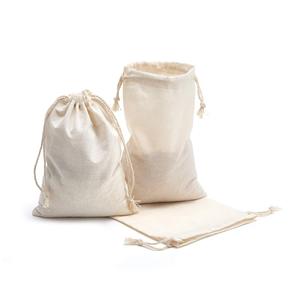 Bolsa de Algodón Personalizada con Cordón, Bolsa de Regalo de Algodón Orgánico, Bolsa de Embalaje para Joyería, Bolsa de Regalo Ecológica - Product Image 4