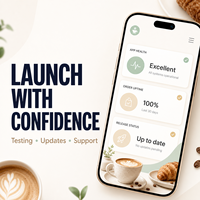 Desarrollo de Aplicaciones de Pedidos para Cafeterías y Tiendas de Café para IOS y Android con Visualización de Menús, Pago en Línea y Sistema de Tarjetas de Fidelización