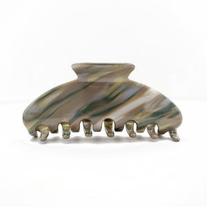 Clips à cheveux en acétate classiques intégrés à l'industrie et au commerce, accessoires de cheveux à la mode et simples, vente en gros - Product Image 4