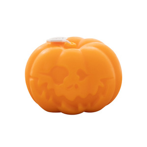 Northern Mu Pumpkin Scented Candle Soybean Mixed Wax <b>Hand</b> <b>Casting</b> Halloween Decorative Fragrance Candle - Product Image 5